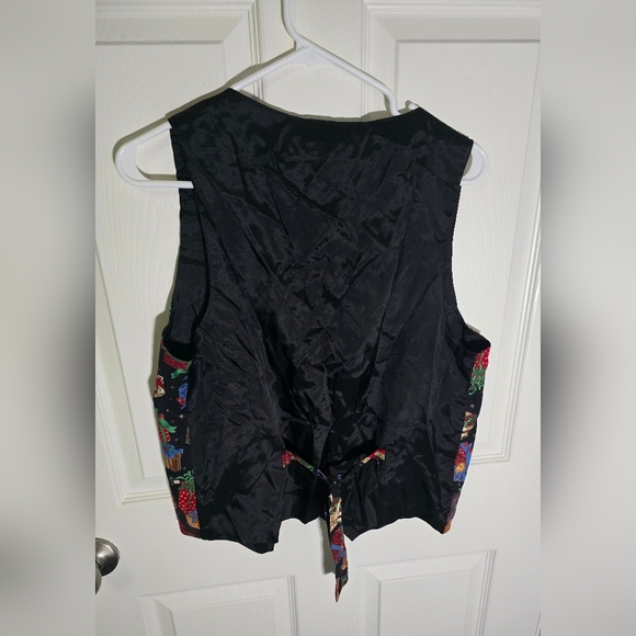 Vintage Womens Christmas Vest Medium - Picture 2 of 9